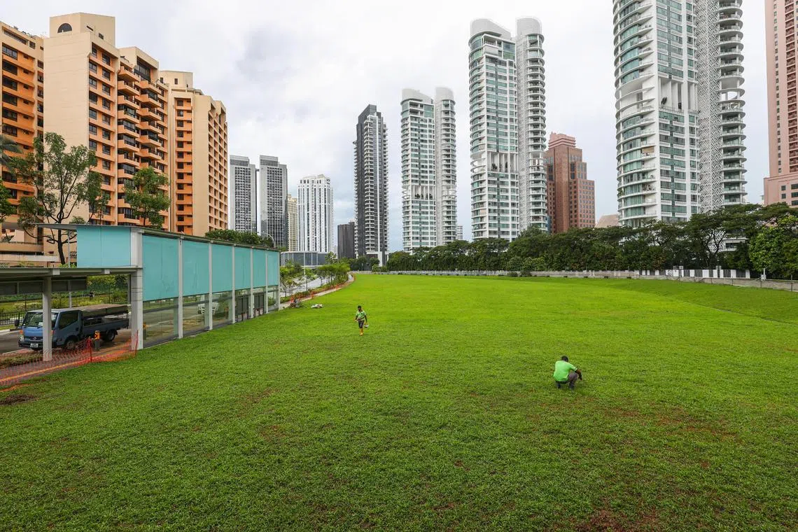 CMG20231206-HoKJ02 2024年上半年政府售地计划 Area around River Valley Green parcels - Great World MRT旁边.