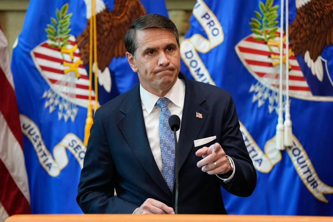 US Attorney-General Todd Blanche said the department respected the role of the courts, even though his department has been battling almost daily with judges over cases.