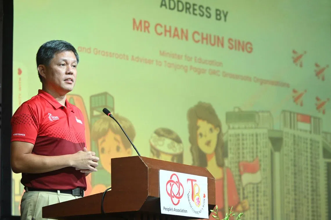 Education Minister Chan Chun Sing said being upfront with Singaporeans and not hiding anything from them were important steps.