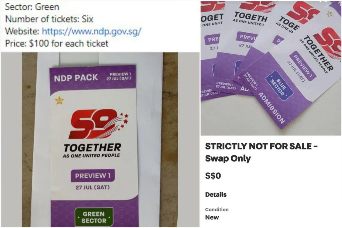 Tickets are being sold online for as much as $100 each.