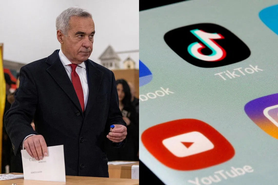 Authorities in Bucharest have alleged Russian meddling and “preferential treatment” by TikTok of the far-right candidate Calin Georgescu.