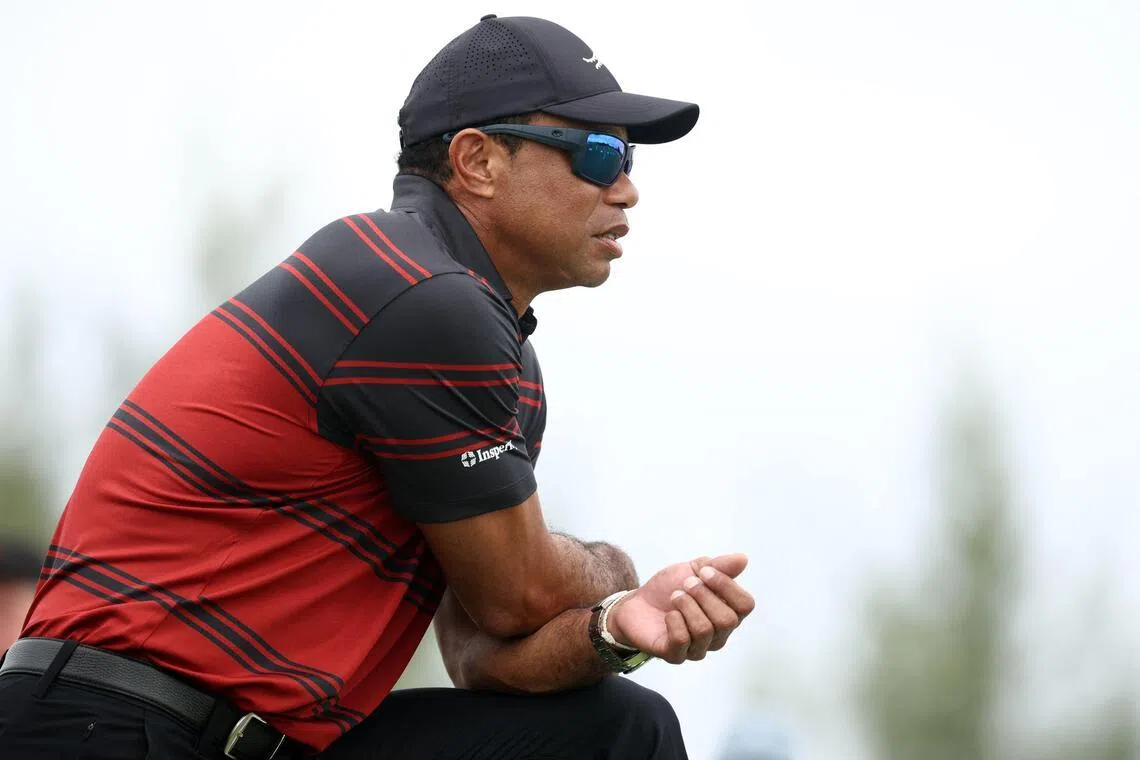 Tiger Woods has not competed in a PGA event since the Open Championship in July 2024.