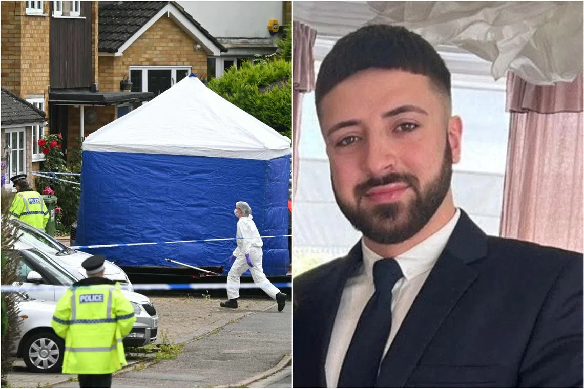 The suspect, Kyle Clifford (right), was detained on July 11 following a manhunt, and taken to hospital with serious injuries.