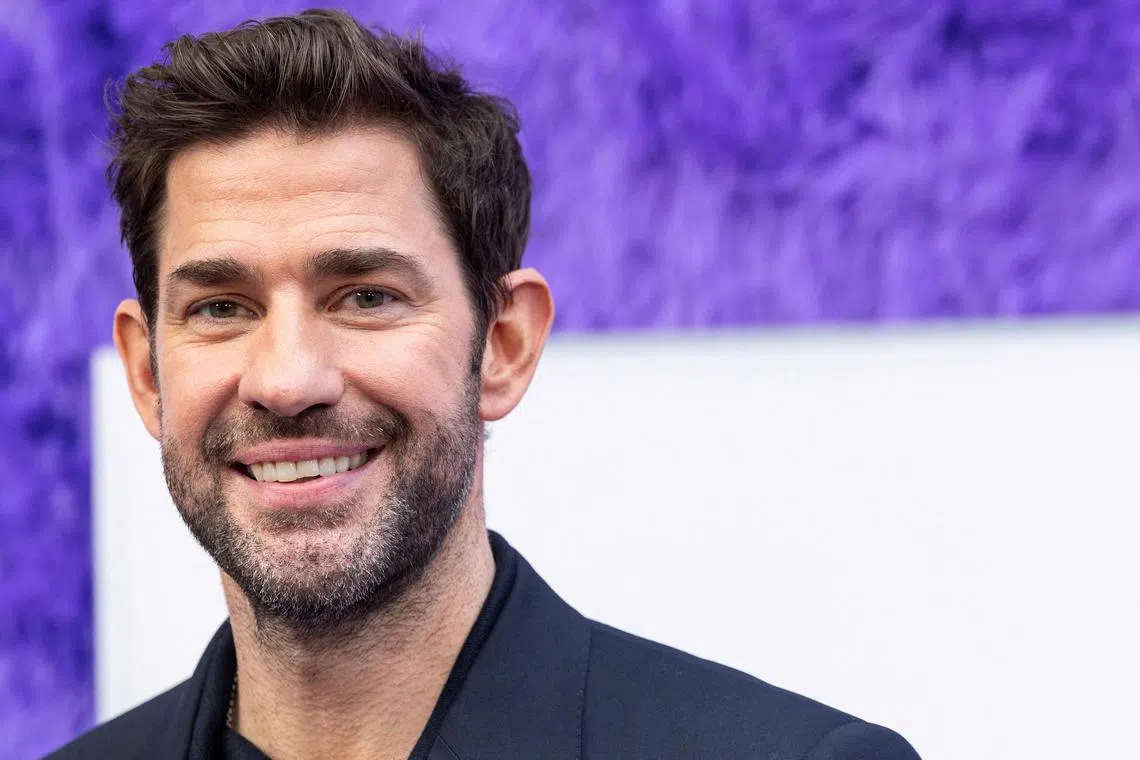 John Krasinski said being a real-life family man is most rewarding.