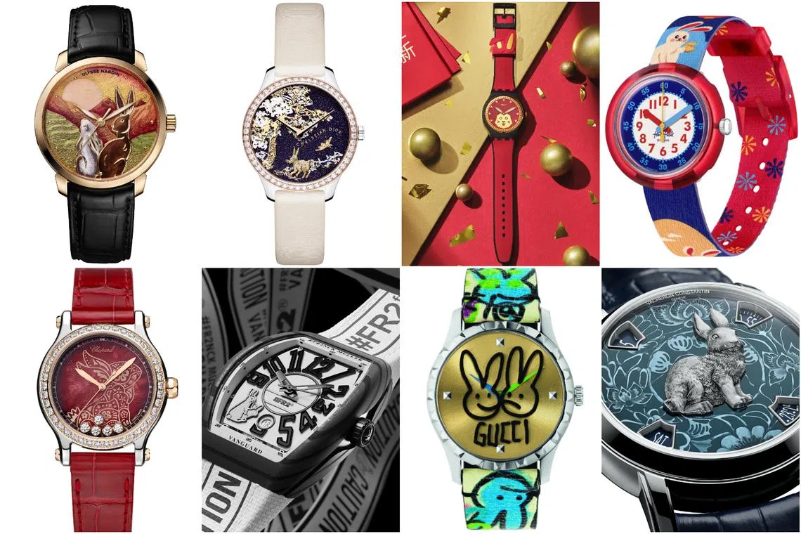8 hopping hot watches to welcome the Year of the Rabbit | The Straits Times