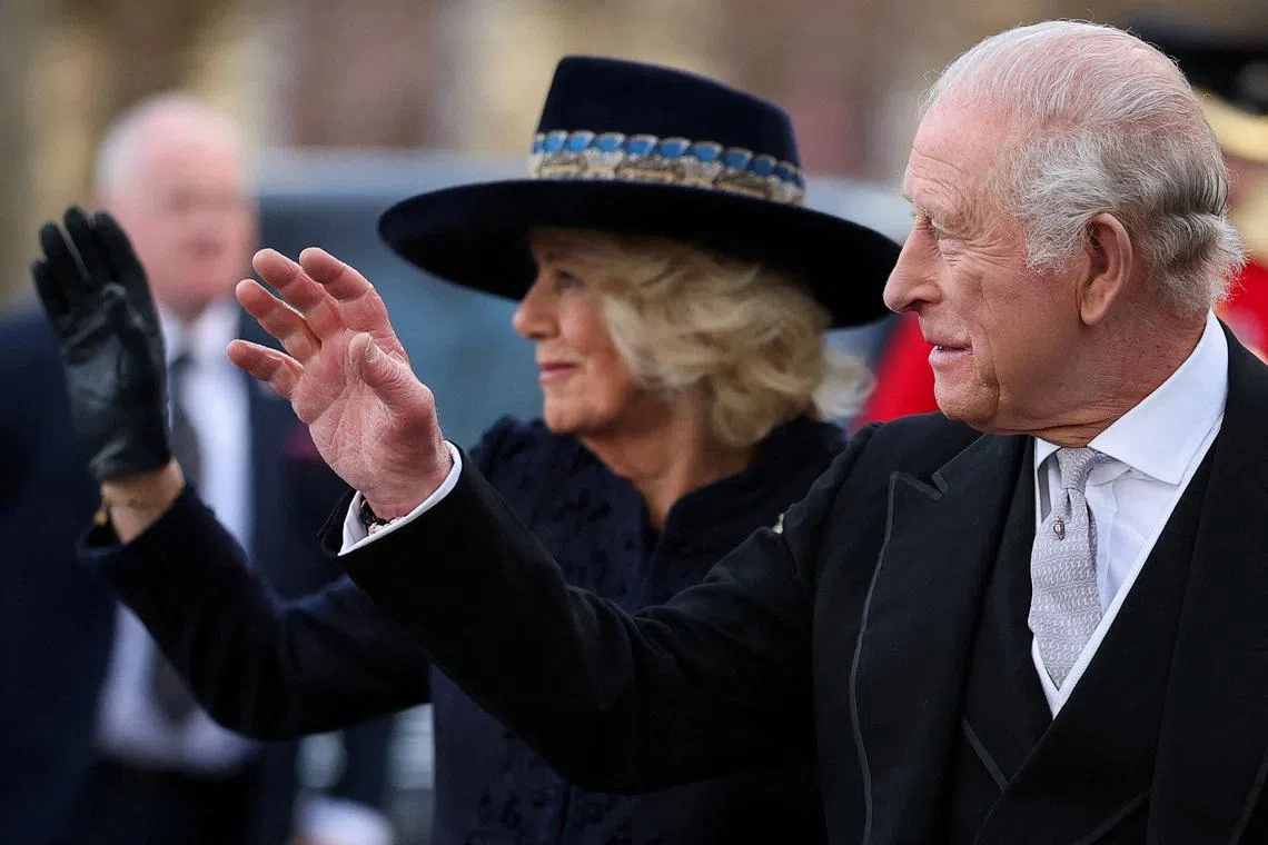 Security teams in the UK are "working closely" with the US ahead of King Charles and Queen Camilla's state visit.