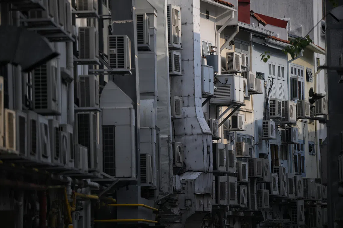 When there is a sudden surge in air-conditioning use, especially during a heatwave, the power grids can get overwhelmed, leading to blackouts.