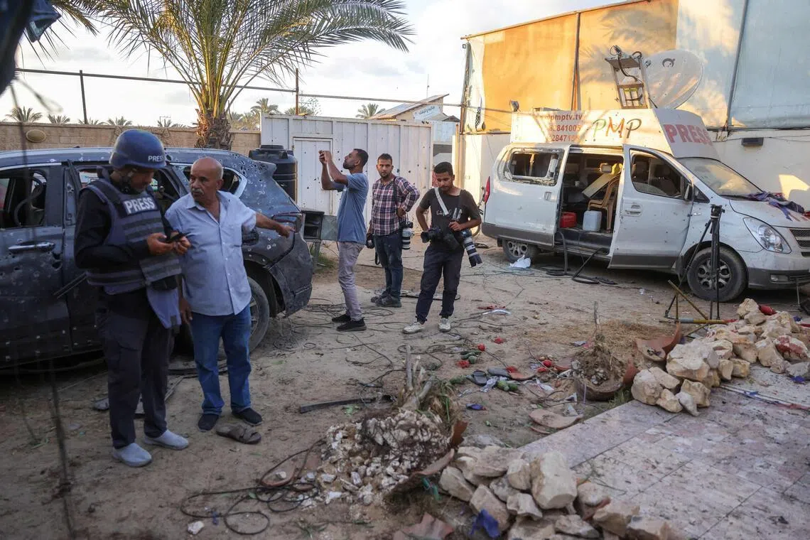 The Israeli government said the ban on media access to Gaza should continue, citing security risks in the territory. 