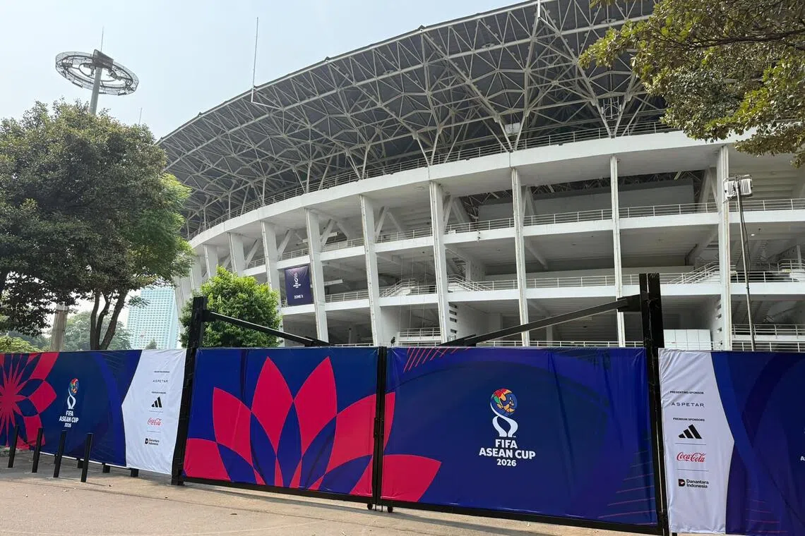 The Gelora Bung Karno Stadium is ready to host the inaugural FIFA ASEAN Cup as nearly 80,000 fans are expected to watch Indonesia face Singapore.