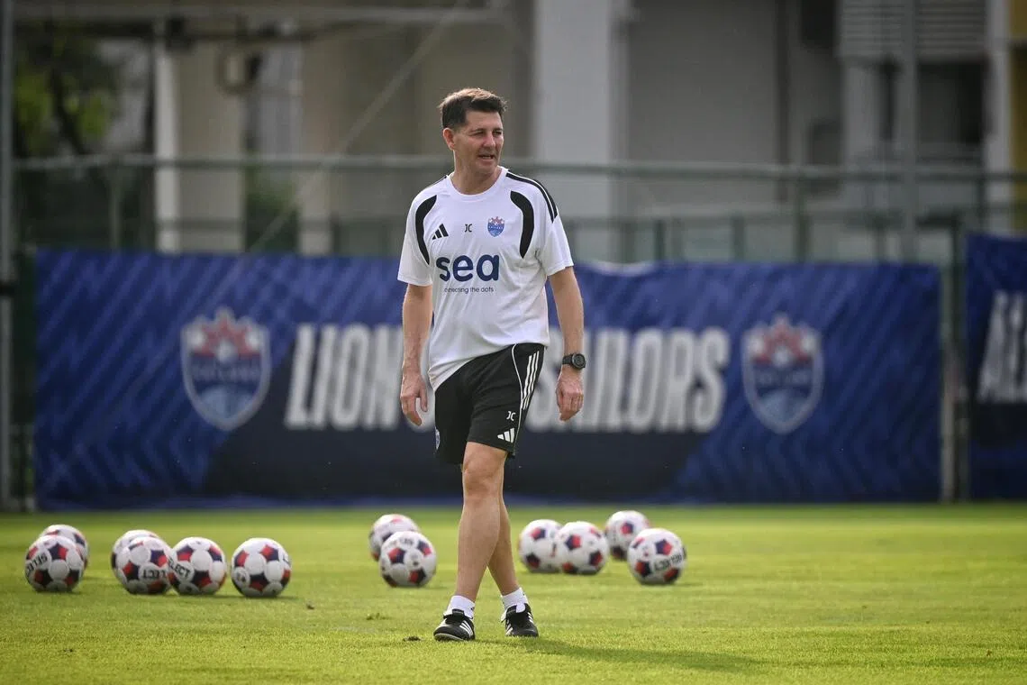 Lion City Sailors project ‘very clear and ambitious’ for new head coach Jesus Casas