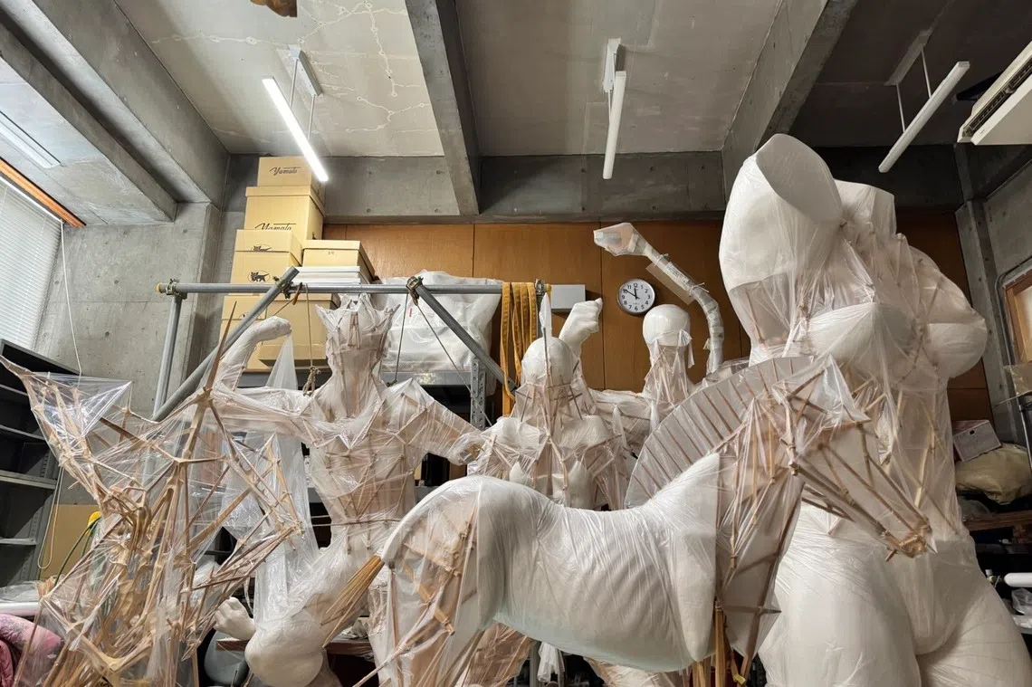 Anomaly, located in Terrada Art Complex, is currently showing works by Yasuyuki Nishio.