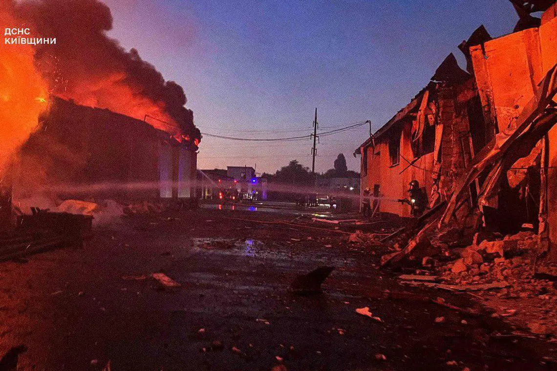 The Ukrainian air force's air defence systems intercepted 711 out of 728 drones launched, and destroyed at least seven missiles.