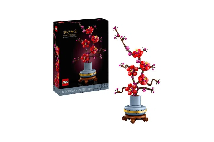 LEGO The Botanical Collection Plum Blossom Flower Decor Display 10369