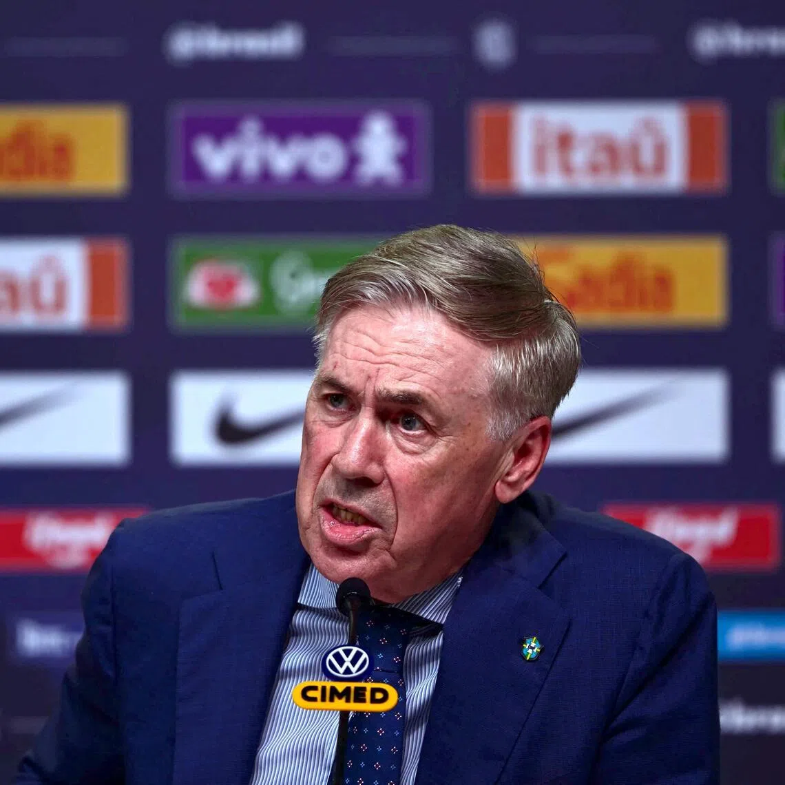 Brazil will count on veteran coach Carlo Ancelotti to help them win their record-extending sixth World Cup.
