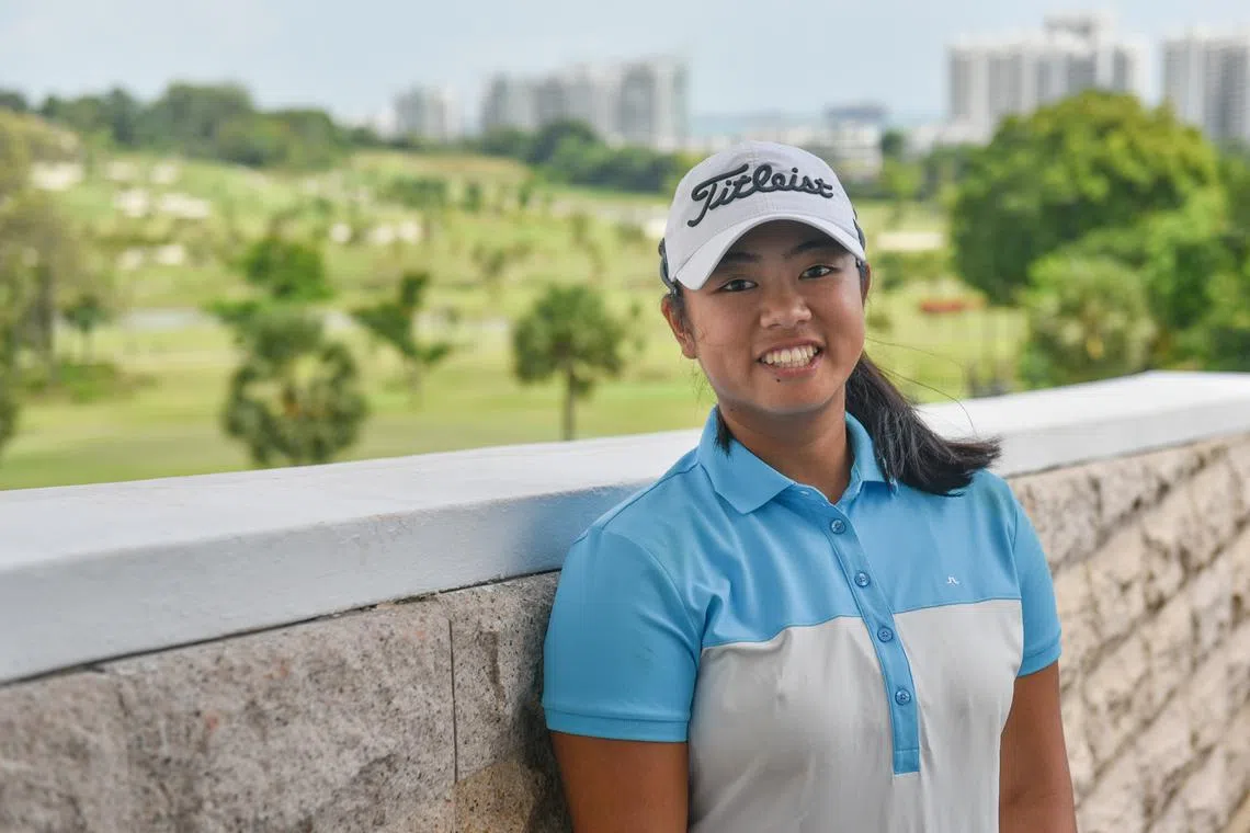 Amanda Tan will be the first Singapore golfer to play in the top two professional golf tours in the US.