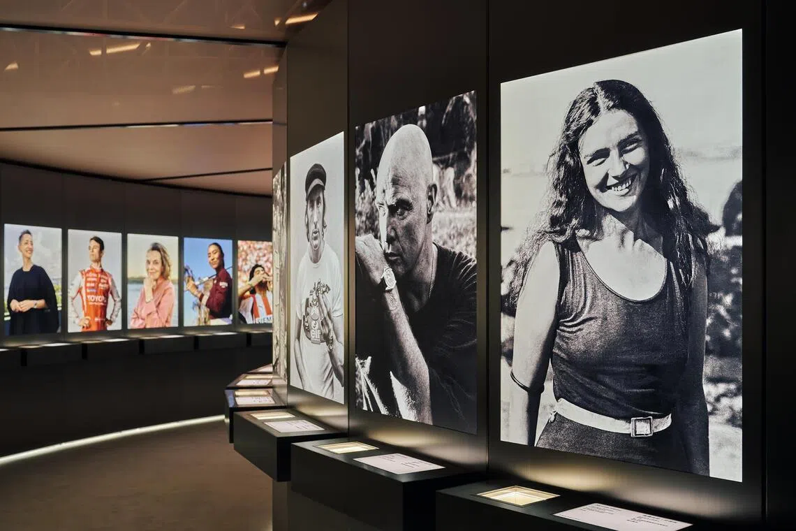 A gallery of 100 portraits maps a century of notable Rolex wearers spanning film, sport, exploration and music