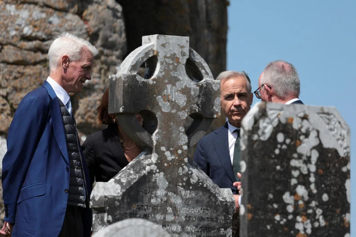 Canadian PM Mark Carney celebrates Irish roots as he warns of ‘global rupture’ ahead of G7 meeting