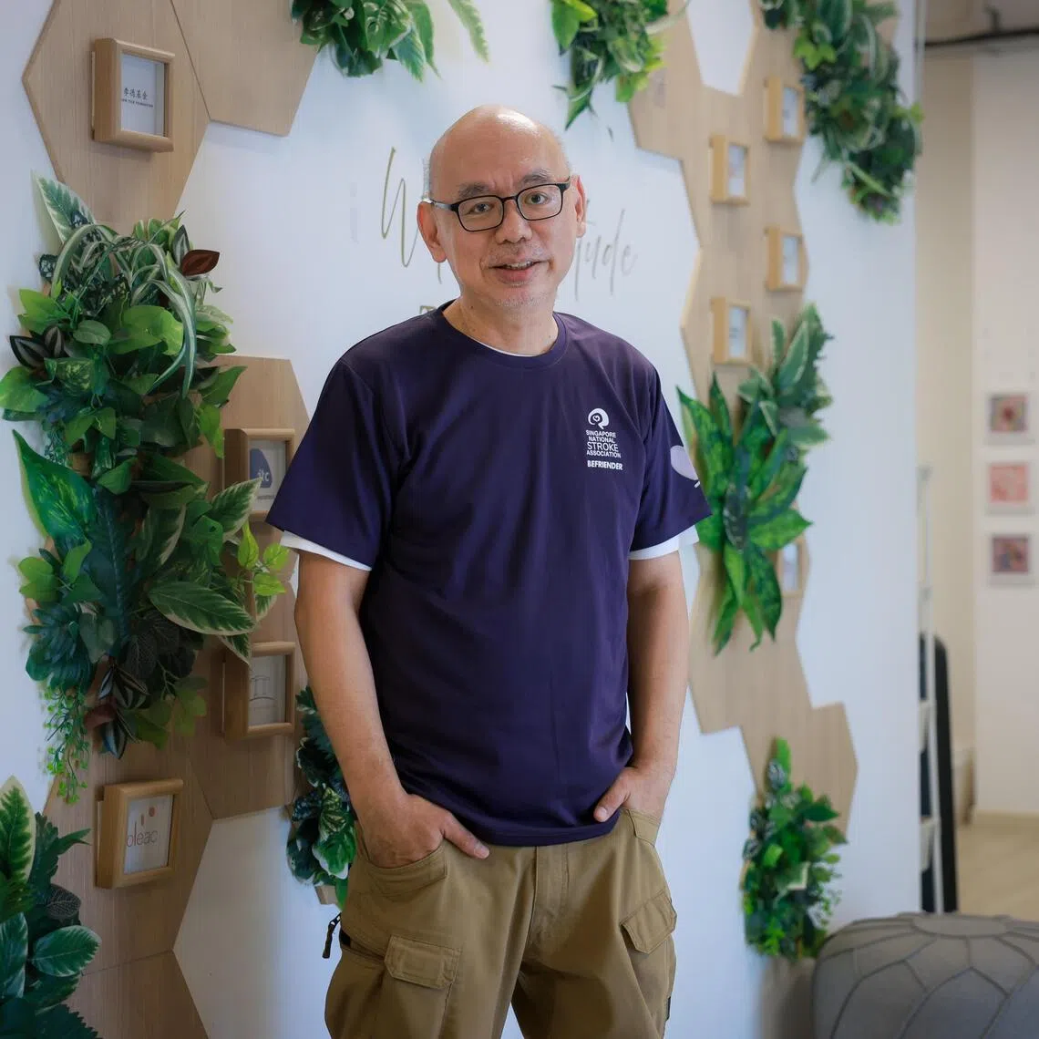 Daniel Sim recognised the signs of a stroke and acted as quickly as possible.