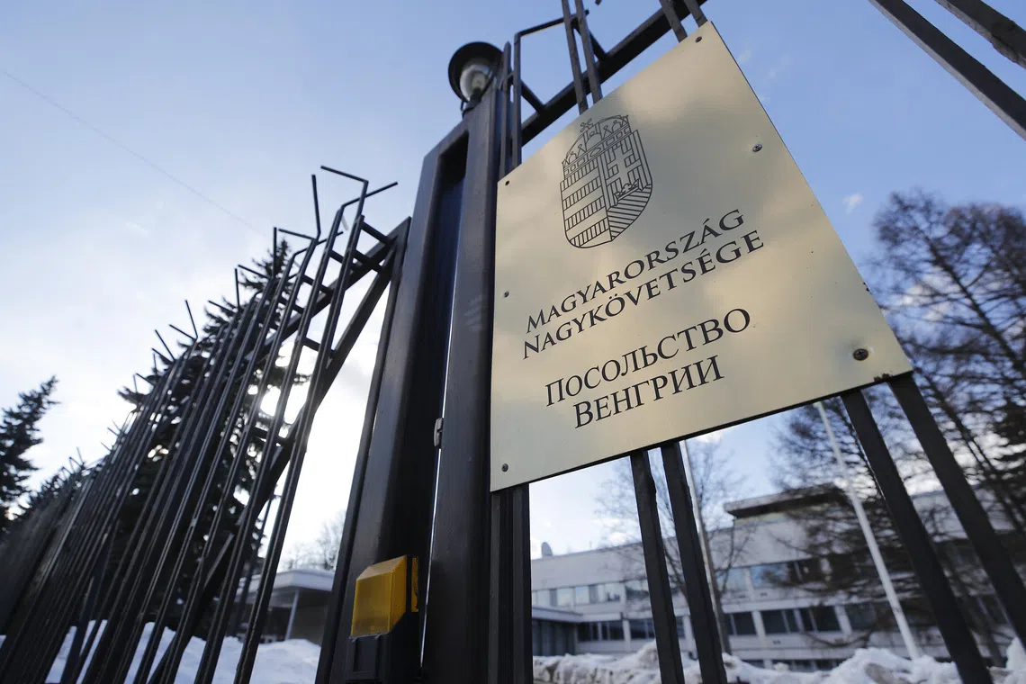 Russia expels Hungarian diplomats in tit-for-tat move