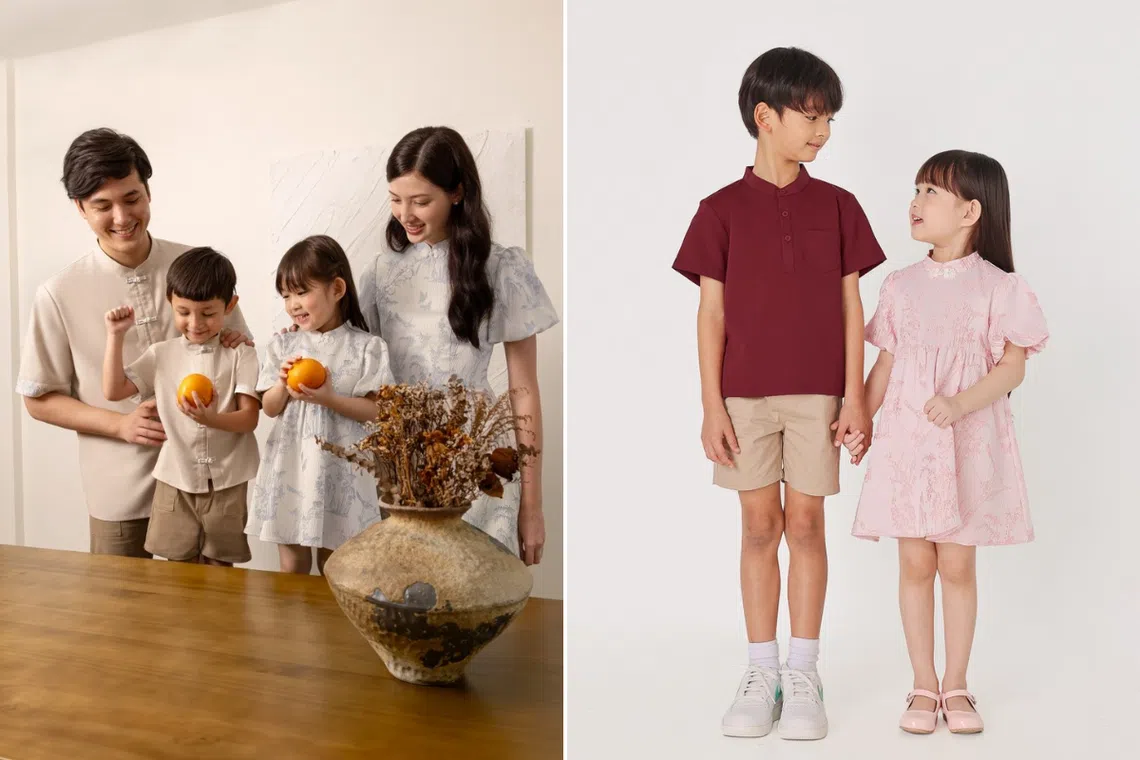 Best places to buy CNY matching family outfits: Lovet