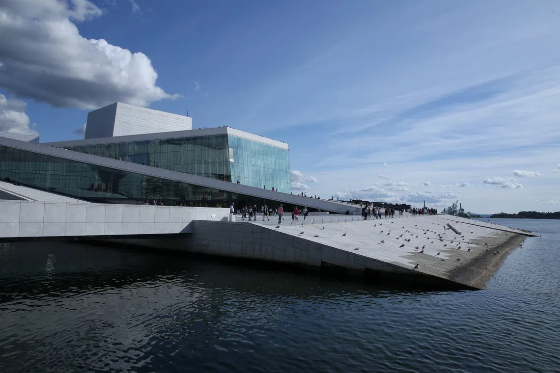 The pair were arrested late on Sept 22 after a drone appeared over Oslo’s fortress and opera house in violation of a ban.