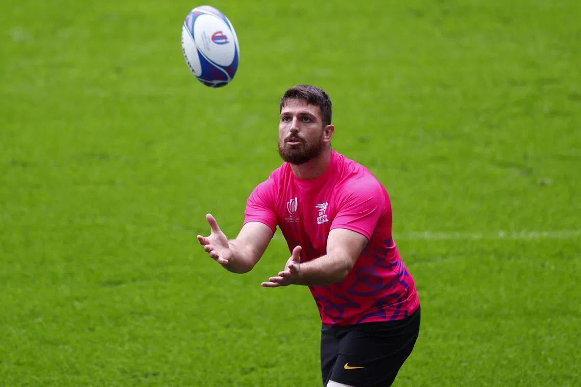 FILE PHOTO: Rugby Union - Rugby World Cup 2023 - South Africa Training - Stade de France, Saint-Denis, France - September 22, 2023  South Africa's Jean Kleyn during training REUTERS/Gonzalo Fuentes/File Photo