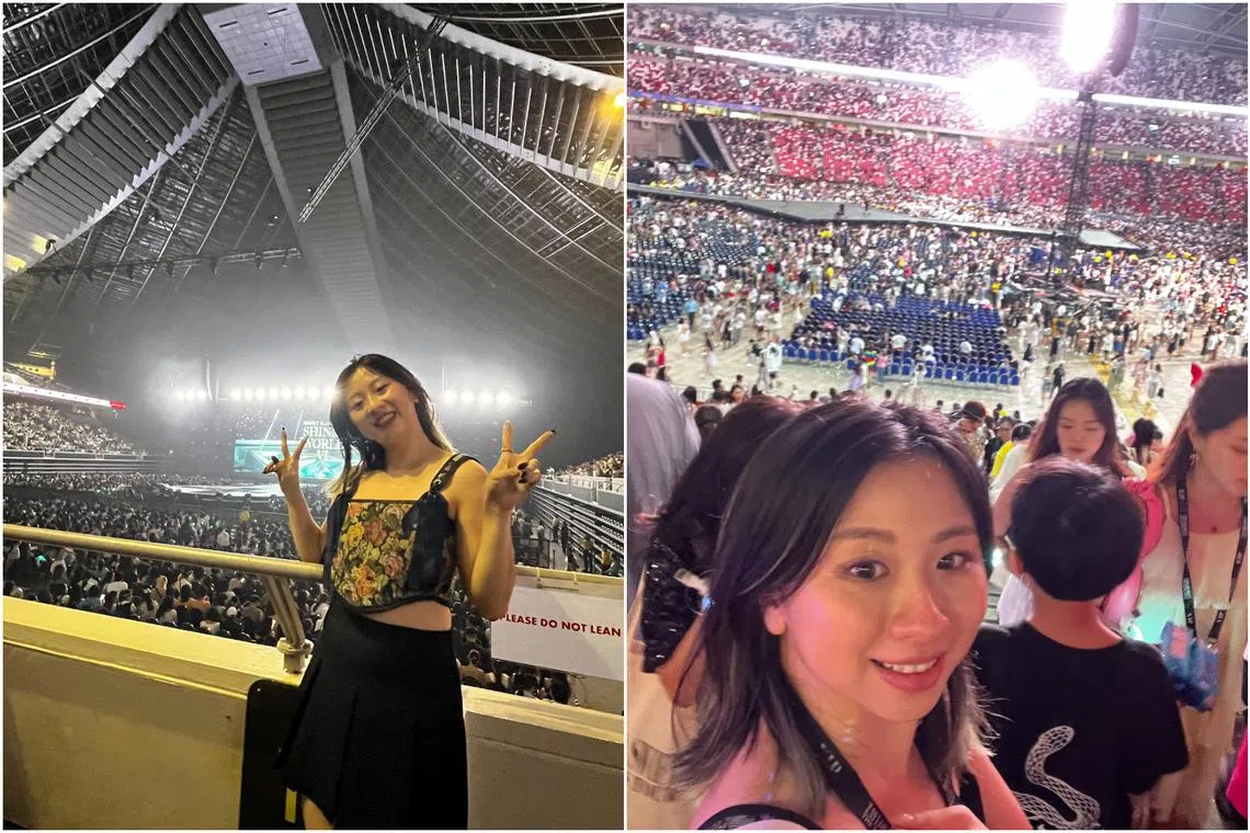 ST correspondent Jan Lee watched both Shinee and Taylor Swift in concert on the same day on March 2.