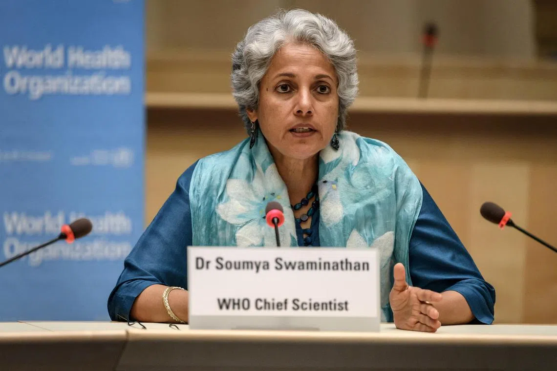Indian paediatrician and clinical scientist Soumya Swaminathan is leaving her post as the WHO’s chief scientist. 