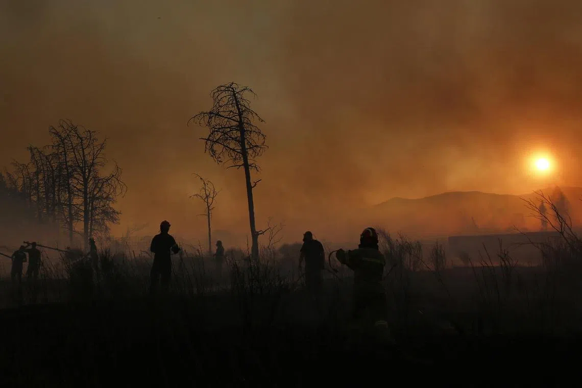 Greece had earlier requested help from EU allies and two Italian aircraft were expected on July 27.