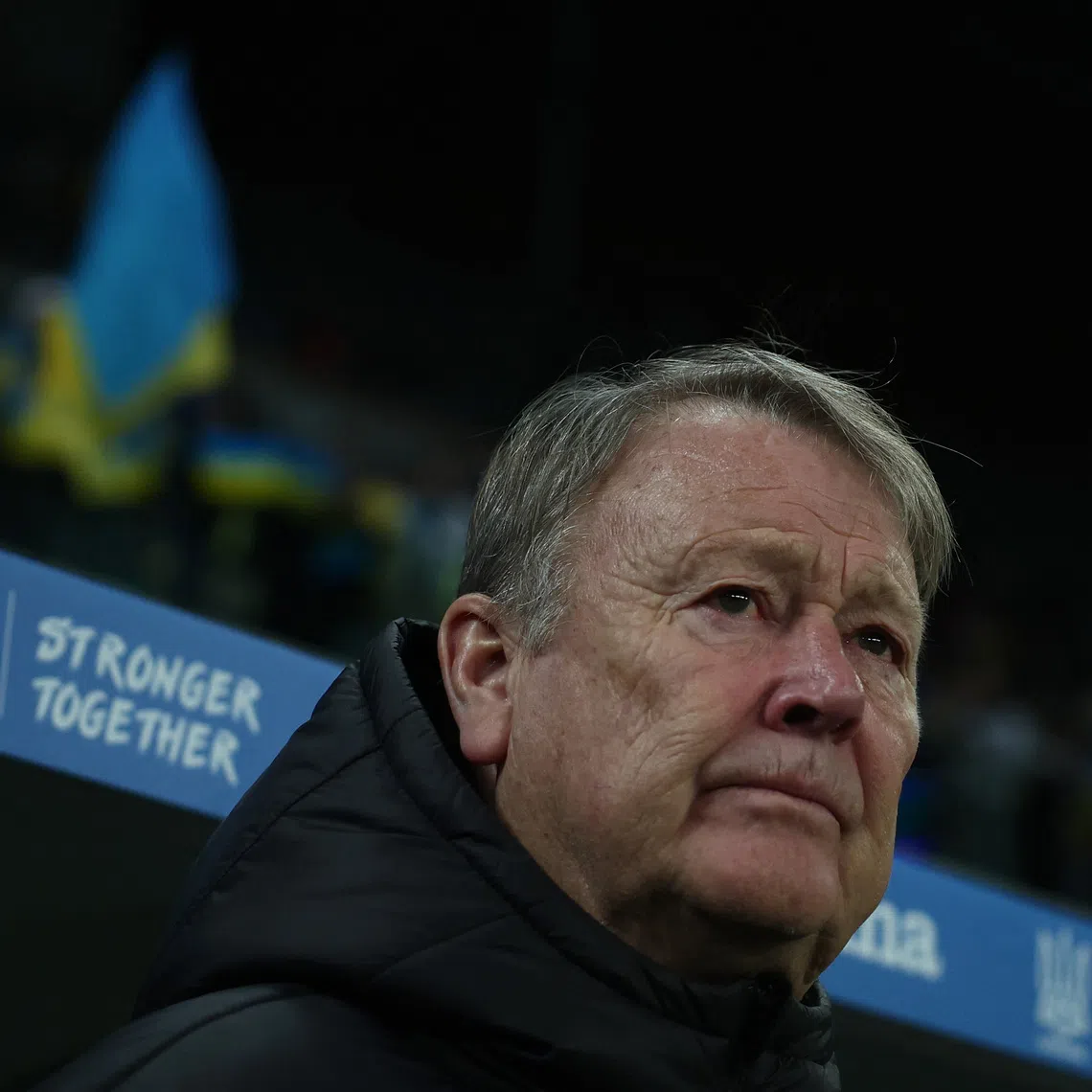 Soccer Football - Euro 2024 Qualifier - Ukraine v Iceland - Stadion Miejski Wroclaw, Wroclaw, Poland - March 26, 2024 Iceland coach Age Hareide before the match REUTERS/Kacper Pempel