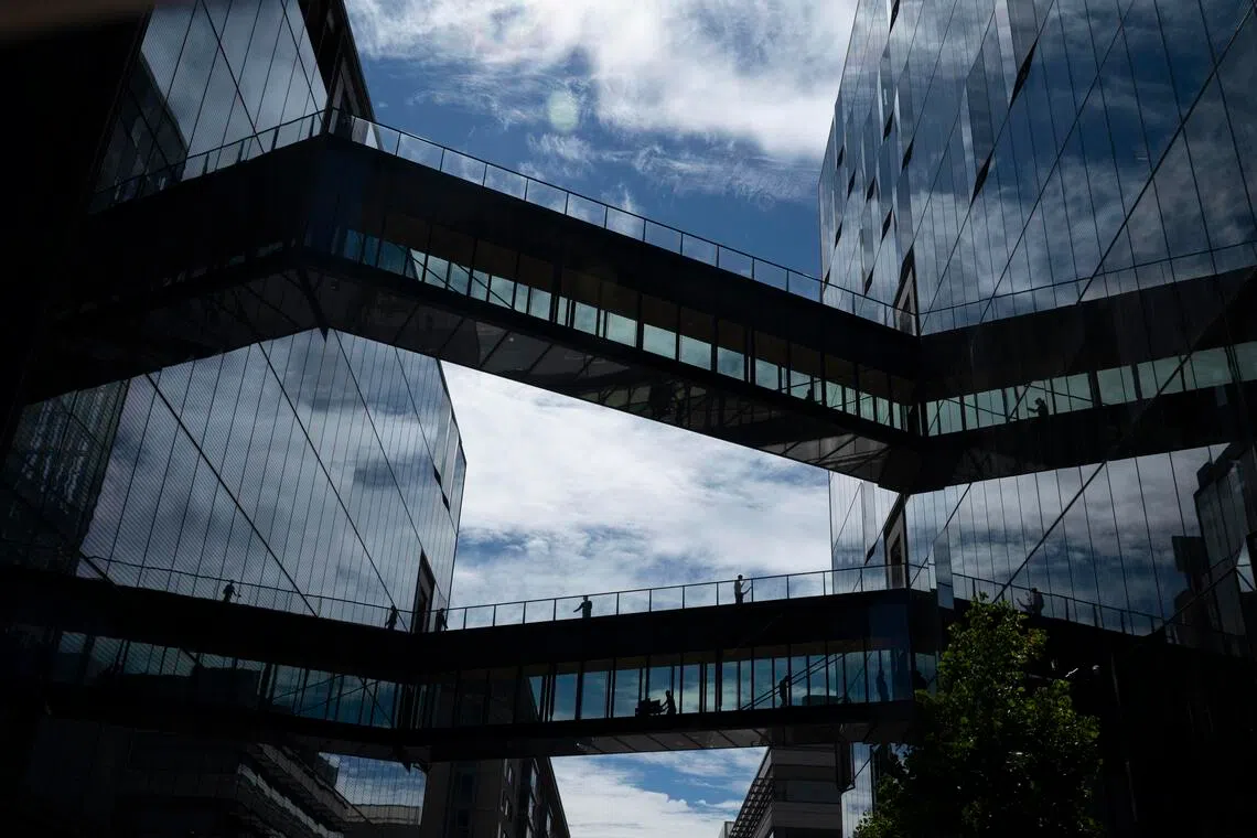 OpenAI’s offices in San Francisco. The three fired researchers worked on monitoring OpenAI’s models.