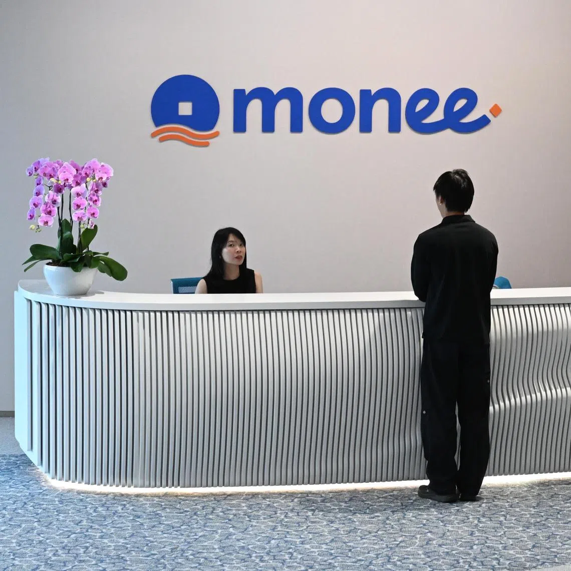 Generic photo of the Monee reception taken at the opening of the Sea?s Digital Finance Headquarters on May 8, 2025.