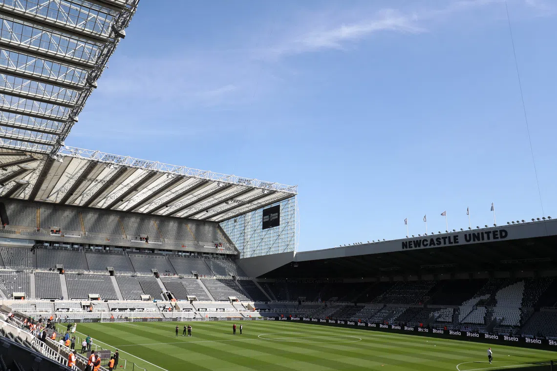 Soccer Football - Premier League - Newcastle United v Chelsea - St James' Park, Newcastle, Britain - May 11, 2025 General view inside the stadium REUTERS/Scott Heppell/ File Photo