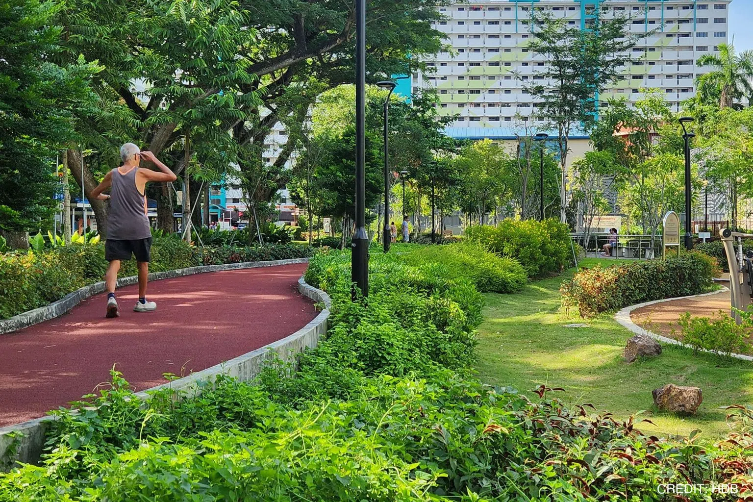 whampoa park elevated jogging track aga architects