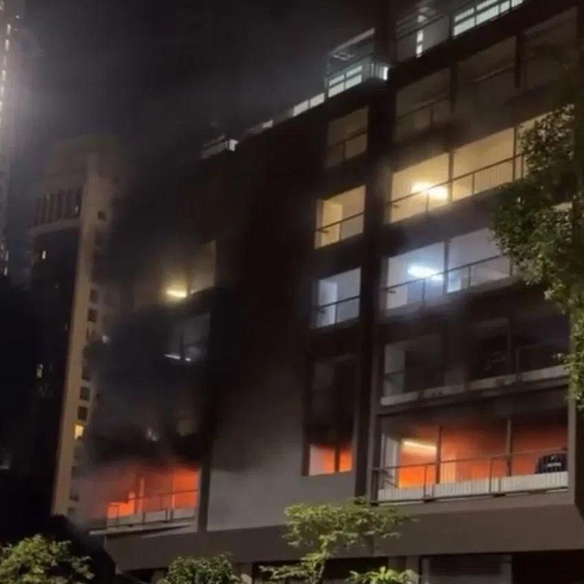 There were no reported injuries, and the cause of the fire is under investigation.