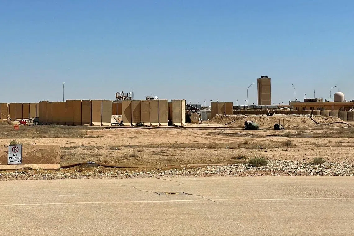 The Iraq military said that two rockets were fired on Aug 5 at Ain al-Asad air base in western Iraq.