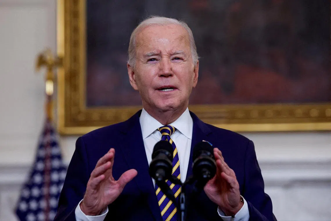 A fake robocall imitating President Joe Biden sought to dissuade people from voting for him in New Hampshire’s Democratic primary election.