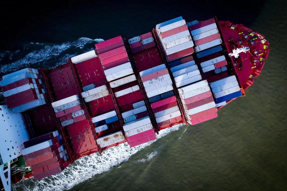 Freight rates for containers are rising as a result of the Red Sea crisis.