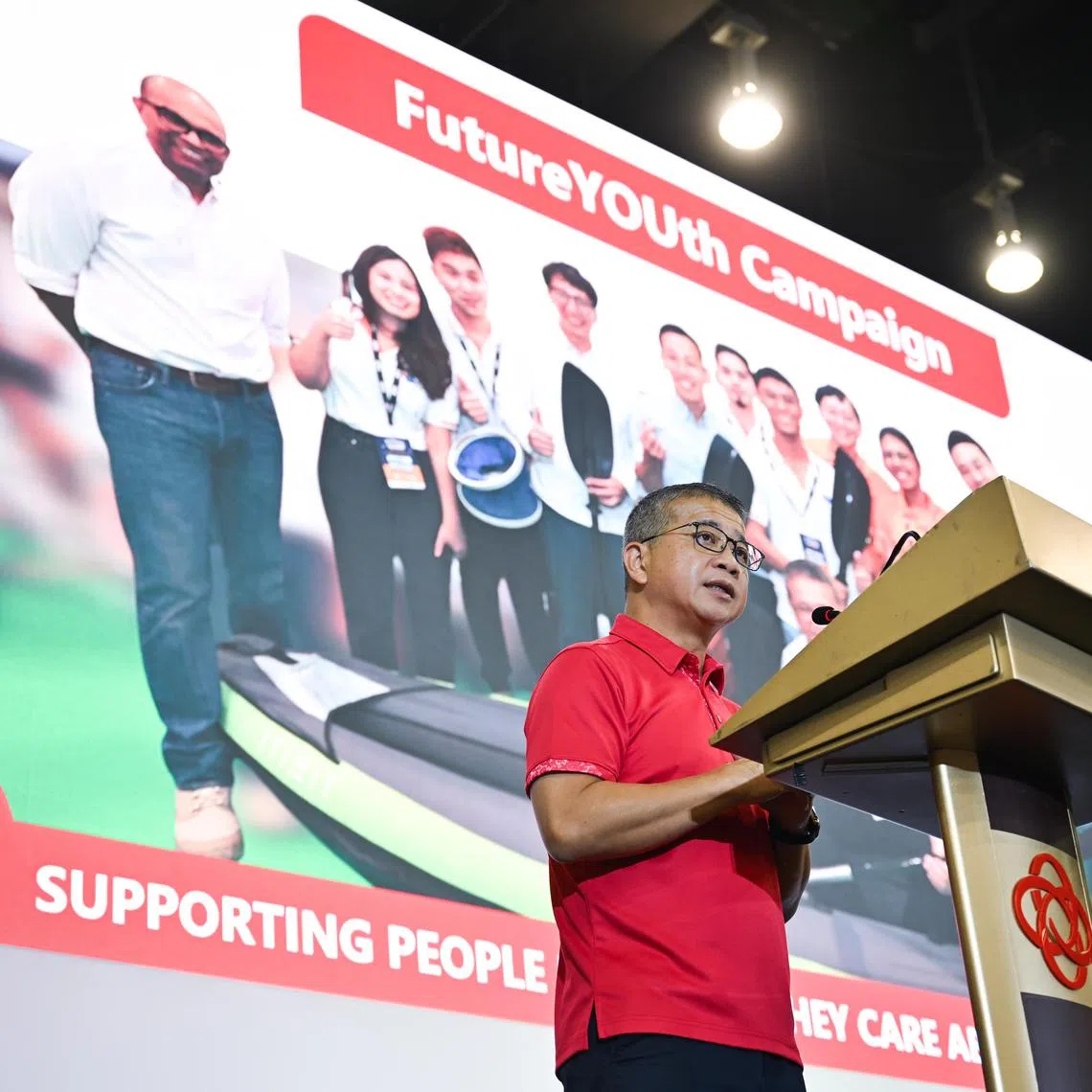 ST20240929-202471600986-Lim Yaohui-Goh Yan Han-yhpeople29/
Opening address by PA Deputy Chairman, Minister of Culture, Community and Youth Edwin Tong during at PA Community Seminar 2024 at Our Tampines Hub on Sept 29, 2024.
PA Deputy Chairman, Minister for Culture, Community and Youth and Second Minister for Law Edwin Tong, will deliver a keynote at the Seminar and speak about the direction and priorities for PA in the next bound under its Community 2030 plan. Minister Tong will outline PA’s plans on expanding community participation and the role of PA’s grassroots organisations, volunteers and partners in shaping a caring and united Singapore. PA’s refreshed Mission Statement will be launched at the Seminar by PA Chairman, Prime Minister and Minister for Finance Lawrence Wong, together with Minister Tong.
(ST PHOTO: LIM YAOHUI)