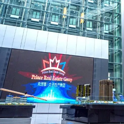 The Prince Group is accused of operating large-scale online “scam centres” that used trafficked workers to defraud victims.