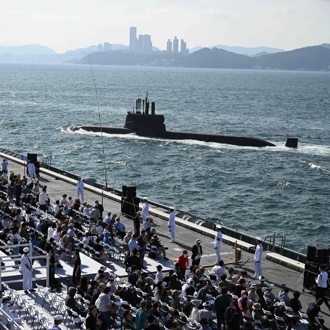 South Korea has got US consent to build nuclear-powered submarines, citing limited capability of diesel-powered ones.