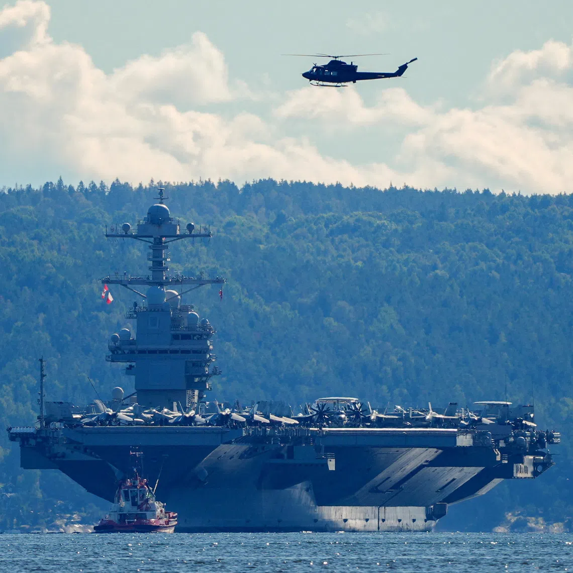 Washington has deployed eight US Navy ships to Venezuela since August, with the world's largest warship, the USS Gerald R. Ford due to join the fleet.