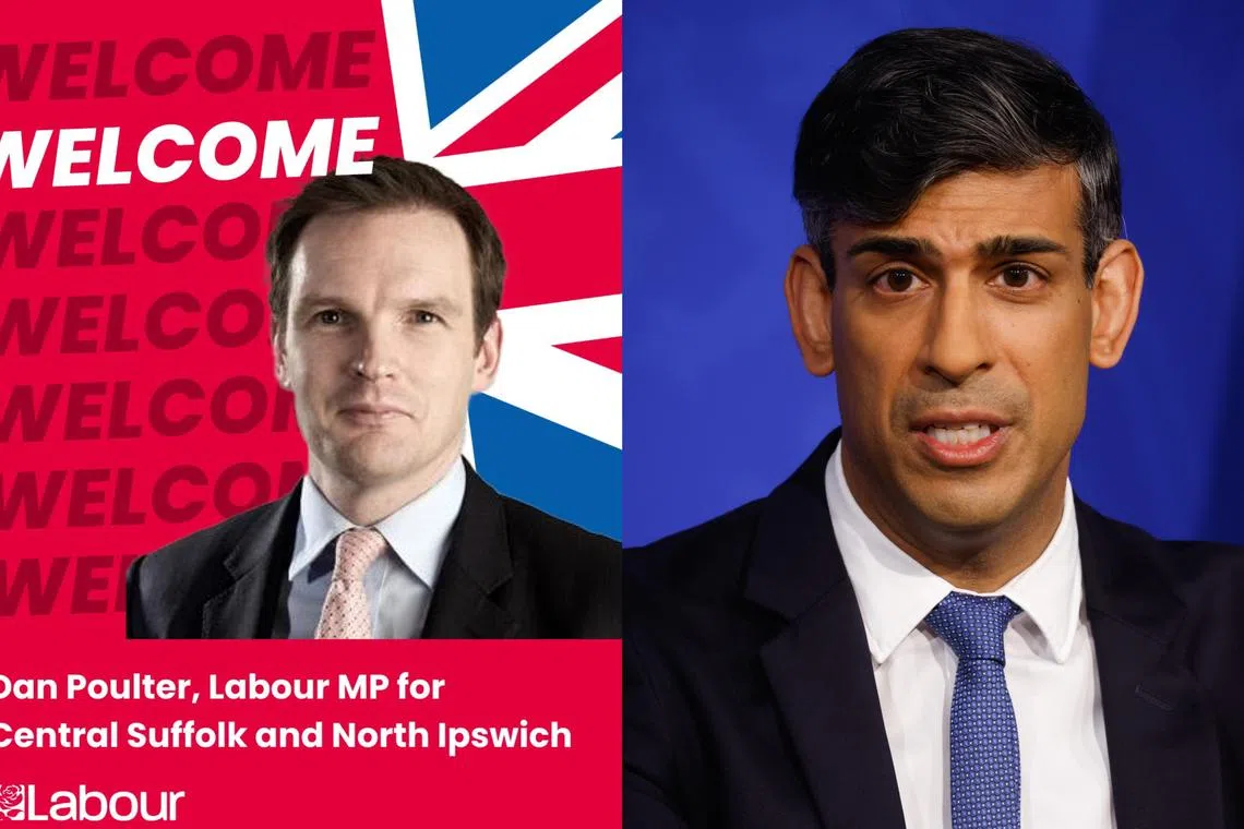Conservative MP Dan Poulter has dealt a blow to British Prime Minister Rishi Sunak by defecting to the opposition Labour party.