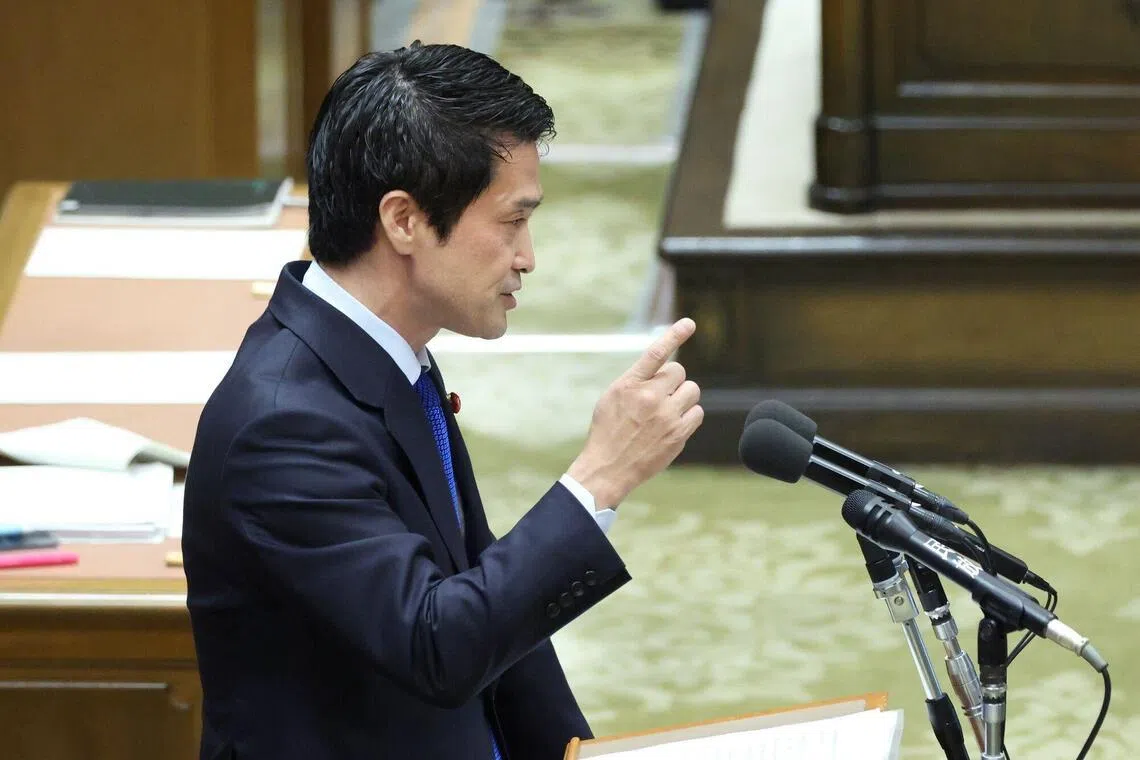 Mr Junya Ogawa, leader of the Centrist Reform Alliance, told reporters in February that he “respects” the DPP’s larger overall seat count, while adding that the “weight” of being the lower house’s biggest opposition party is unchanged.