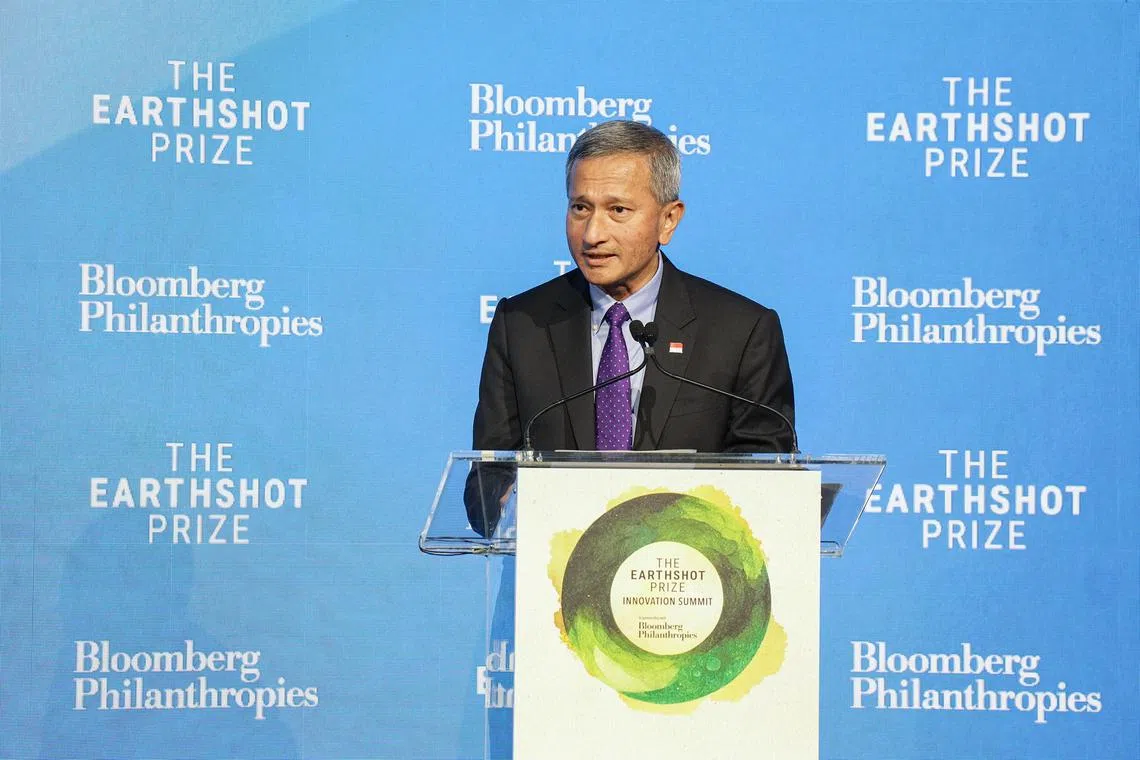 bgvivprize - Minister for Foreign Affairs Dr Vivian Balakrishnan‘s Remarks at the Earthshot Prize Innovation Summit in New York, 19 September 2023


Credit: MFA