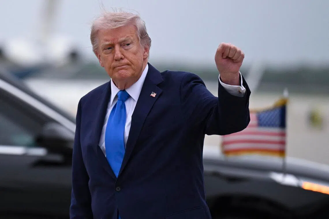 US President Donald Trump reported earning US$1.4 billion (S$1.8 billion) from crypto and memecoin-related ventures in 2025.