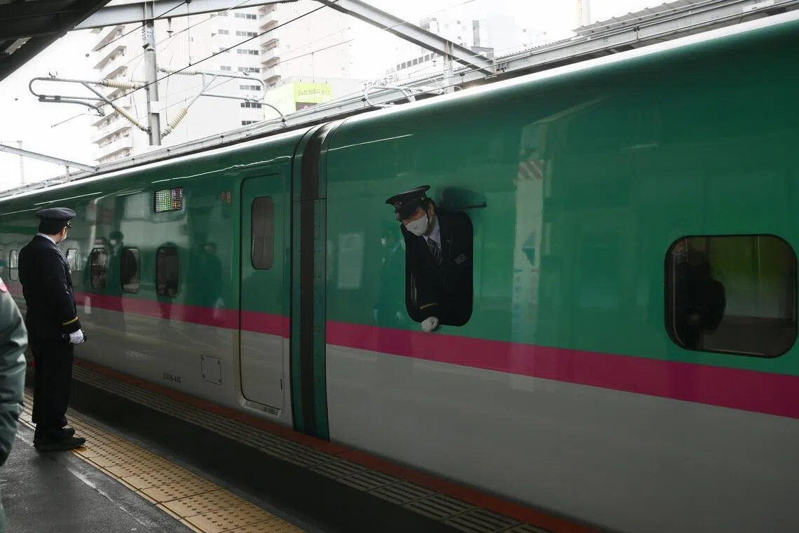 The pass allows unlimited travel on trains across Japan.