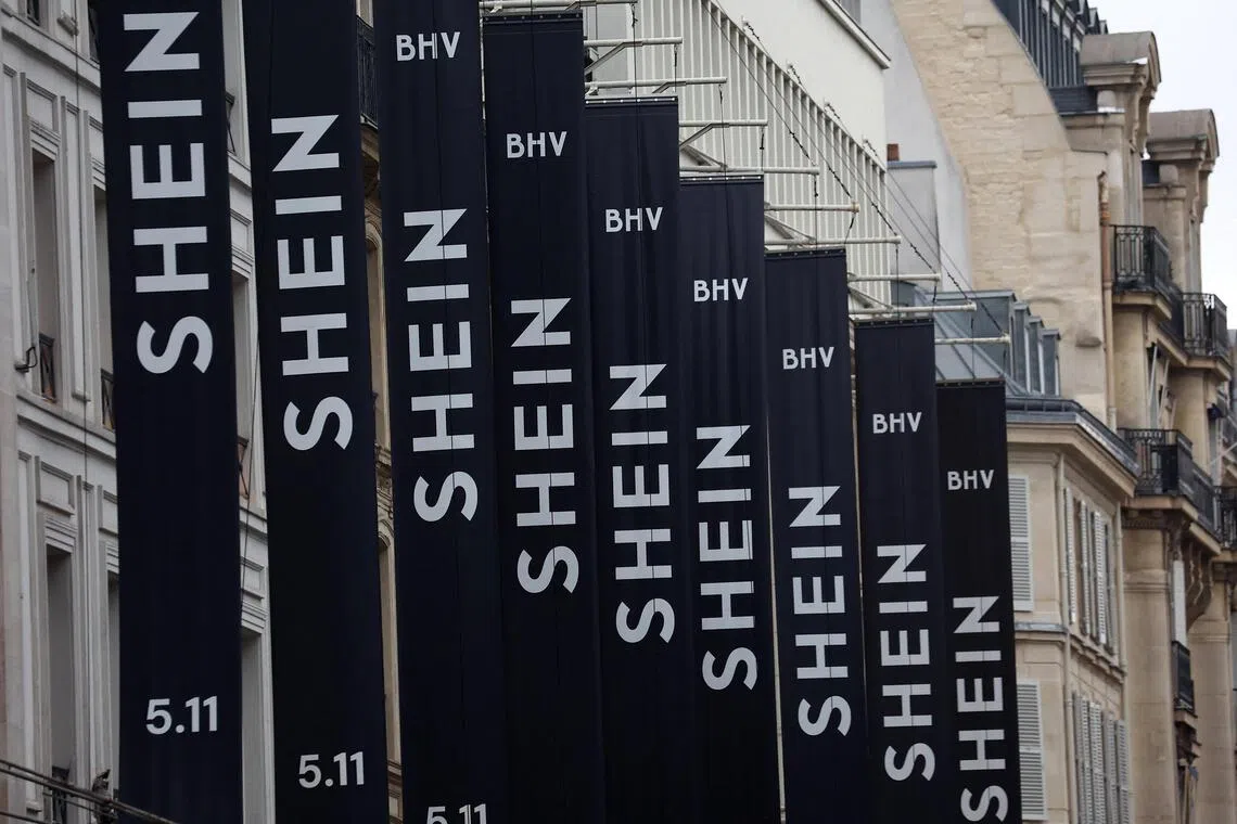 Chinese retail giant Shein is due to open in Paris on Nov 5 its first physical store in the world.
