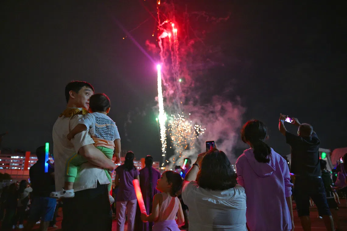 Firework displays will usher in the new year at all the heartland celebration sites, except Woodlands.