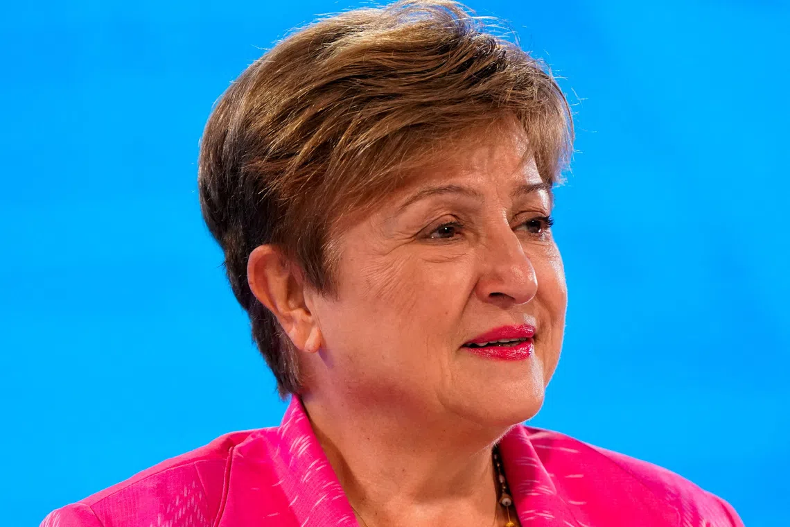 IMF chief Georgieva says IMF will keep pushing G20 to prioritize debt issues